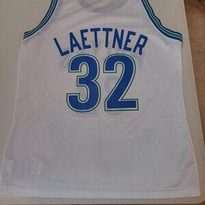 Champion Christian Laettner Minnesota Timberwolves NBA Basketball Jersey 44
